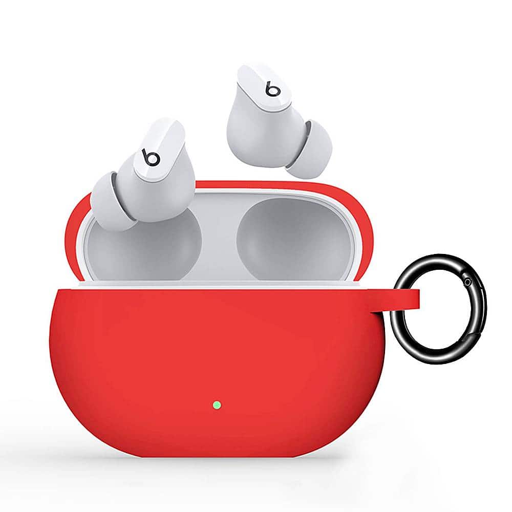 Alt View 12. SaharaCase - Case for Beats by Dr. Dre - Beats Studio Buds and Buds+ - Red.