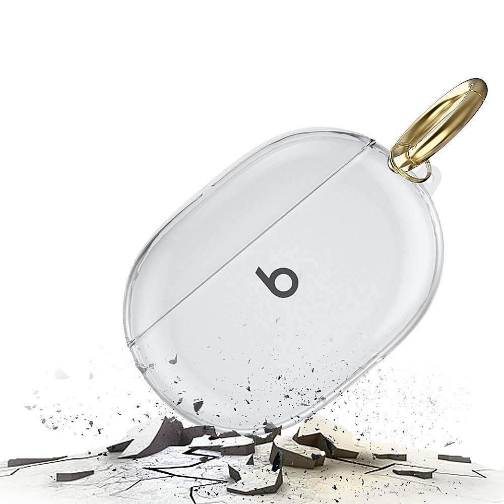 Alt View 13. SaharaCase - Hybrid Flex Case for Beats by Dr. Dre - Beats Studio Buds and Buds+ - Clear.