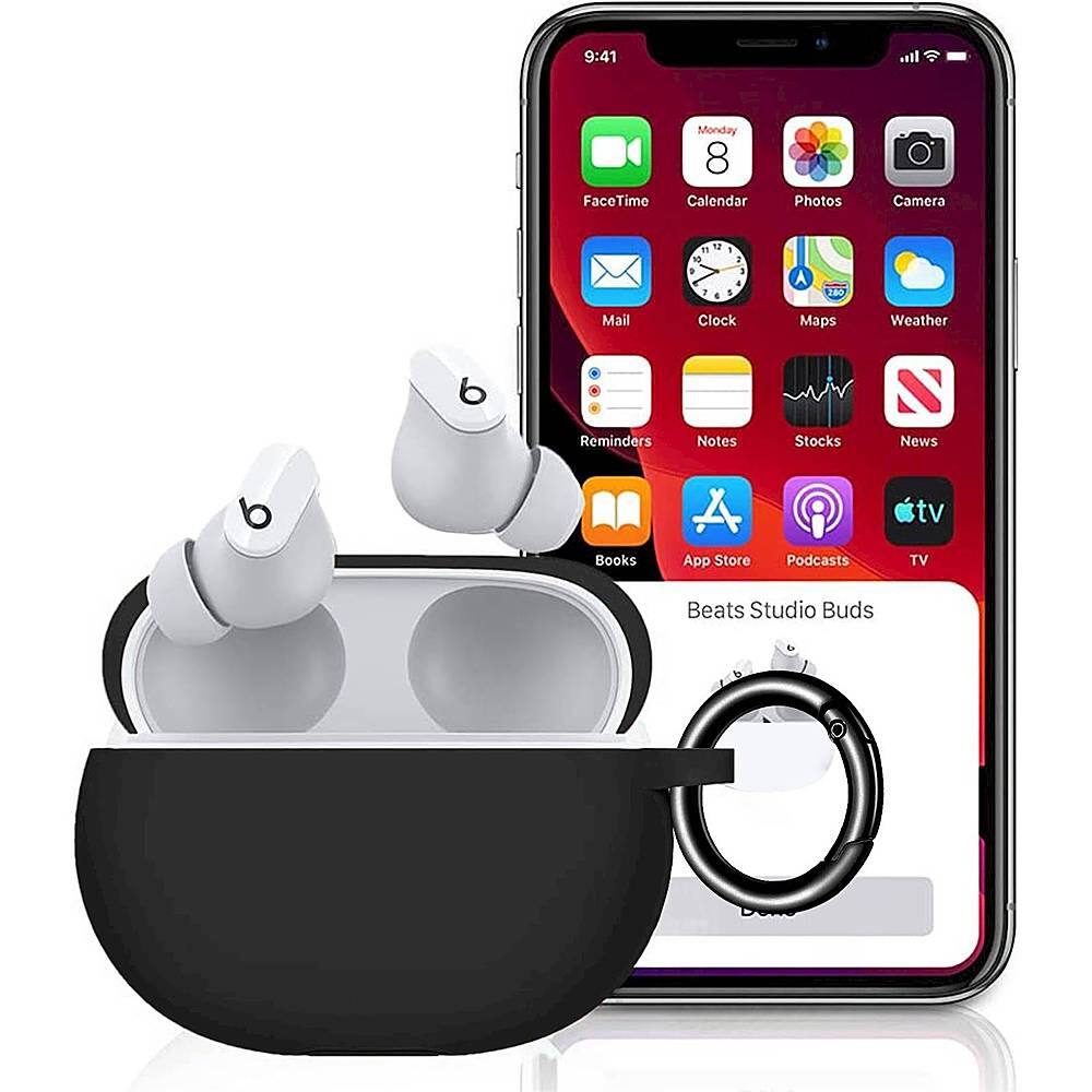 Alt View 12. SaharaCase - Case for Beats by Dr. Dre - Beats Studio Buds and Buds+ - Black.