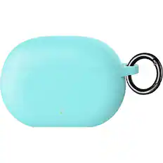 Front. SaharaCase - Case for Beats by Dr. Dre - Beats Studio Buds and Buds+ - Aqua Glow.