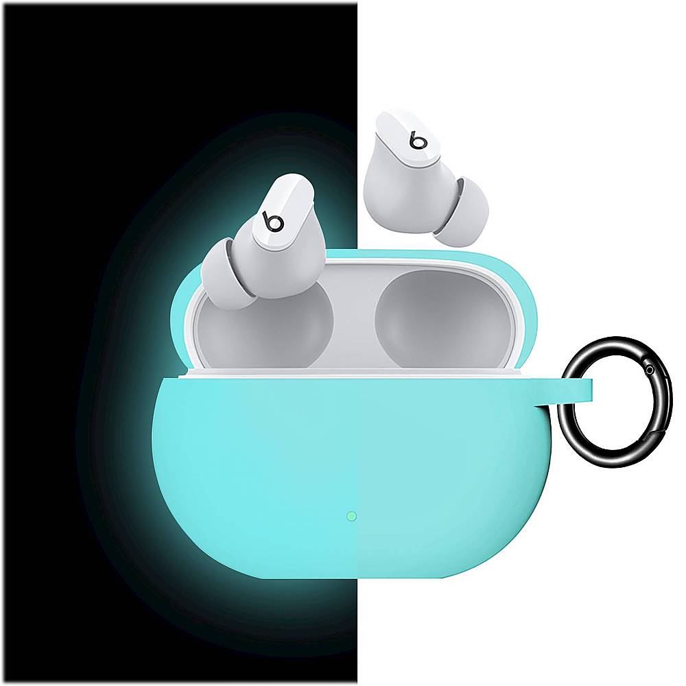 Alt View 16. SaharaCase - Case for Beats by Dr. Dre - Beats Studio Buds and Buds+ - Aqua Glow.