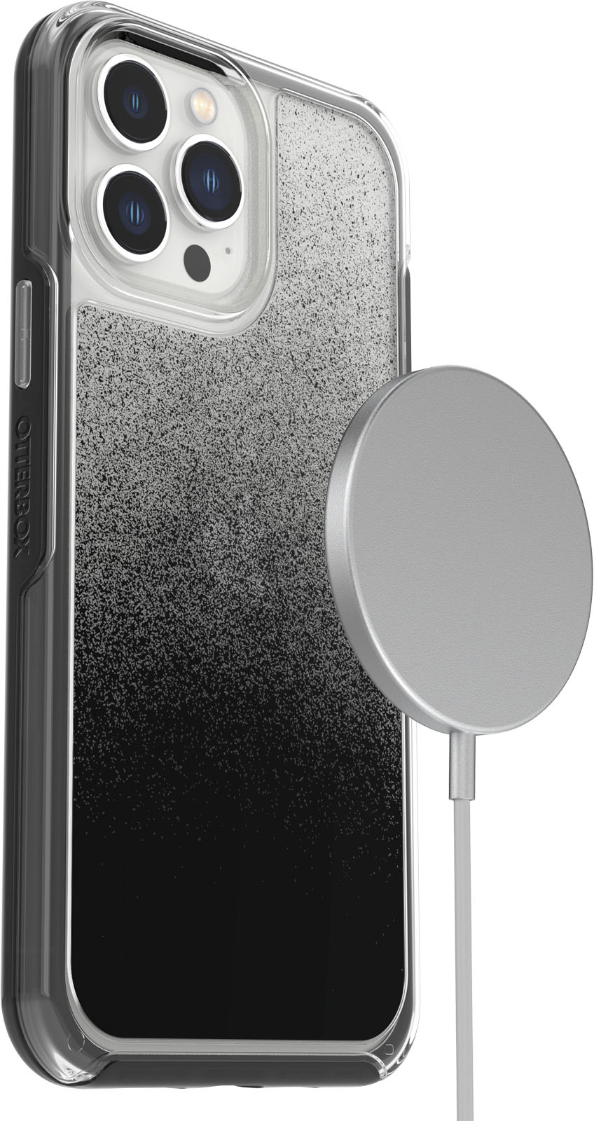  OtterBox Funda para iPhone 13 Pro Max y iPhone 12 Pro Max  Symmetry Series+ - Transparente, ultra elegante, se ajusta a MagSafe,  bordes elevados para proteger la cámara y la pantalla 