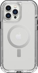 LifeProof - NËXT Series with MagSafe Hard Shell for Apple iPhone 13 Pro Max and iPhone 12 Pro Max - Black Crystal - Front_Zoom