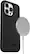 Left. OtterBox - Symmetry Series+ for MagSafe Hard Shell for Apple iPhone 13 Pro - Black.
