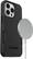 Left. OtterBox - Commuter Series Hard Shell for Apple iPhone 13 Pro - Black.