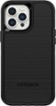 Front Zoom. OtterBox - Defender Series Pro Hard Shell for Apple iPhone 13 Pro Max and iPhone 12 Pro Max - Black.
