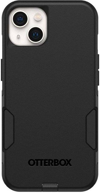 Front Zoom. OtterBox - Commuter Series Hard Shell for Apple iPhone 13 - Black.