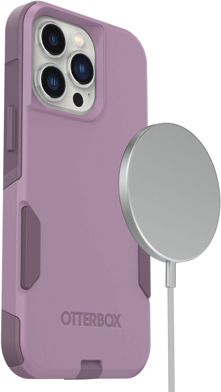 Left View: OtterBox - Commuter Series Hard Shell for Apple iPhone 13 Pro - Maven Way