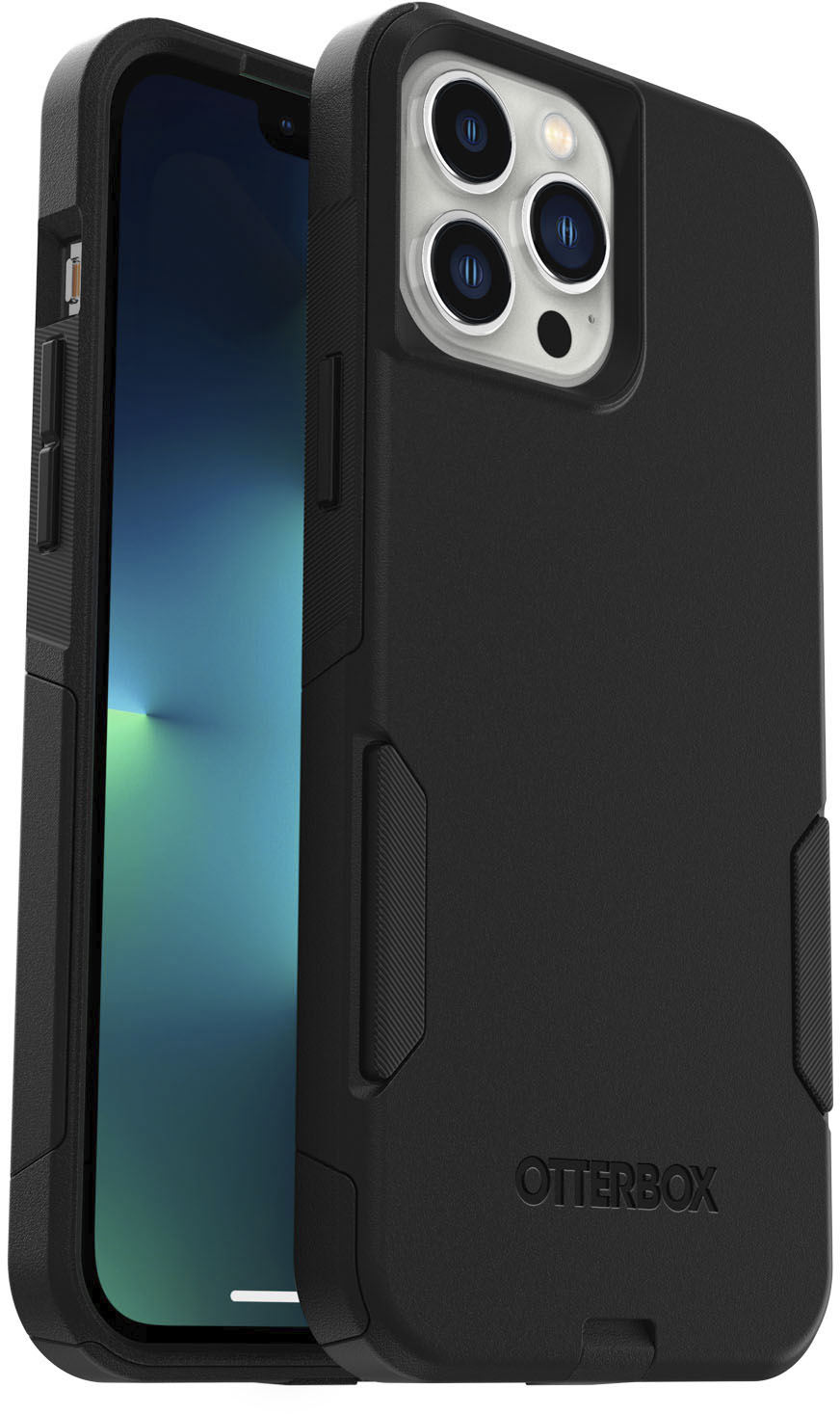 Angle View: Tech21 - EvoTactile Hard Shell Case for Apple iPhone 13 Pro Max & iPhone 12 Pro Max - Black