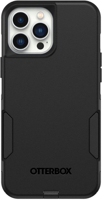 Front Zoom. OtterBox - Commuter Series Hard Shell for Apple iPhone 13 Pro Max and iPhone 12 Pro Max - Black.