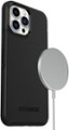 Left Zoom. OtterBox - Symmetry Series+ for MagSafe Hard Shell for Apple iPhone 13 Pro Max and iPhone 12 Pro Max - Black.