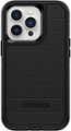 Front Zoom. OtterBox - Defender Series Pro Hard Shell for Apple iPhone 13 Pro - Black.