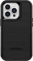 OtterBox - Defender Series Pro Hard Shell for Apple iPhone 13 Pro - Black - Front_Zoom
