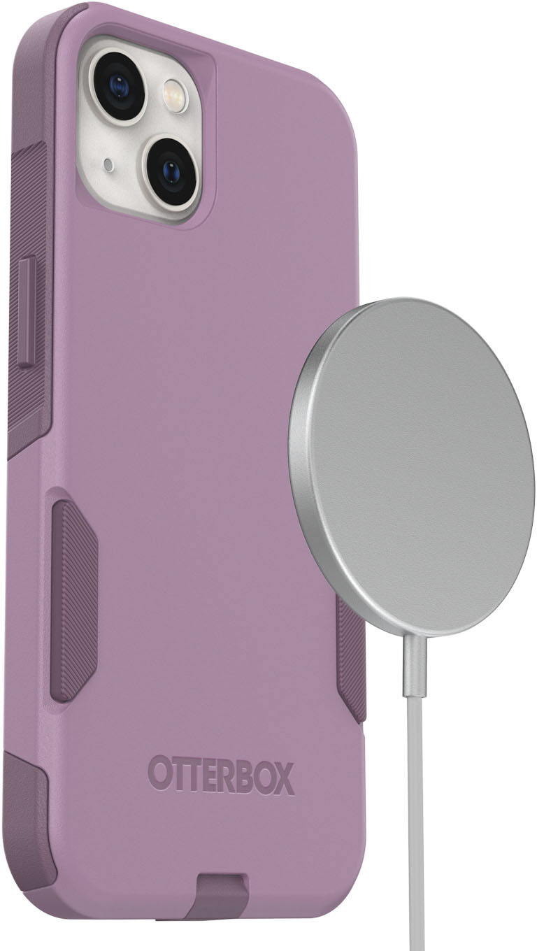 Left View: OtterBox - Commuter Series Hard Shell for Apple iPhone 13 - Maven Way