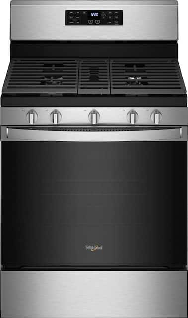 Whirlpool 5.0 Cu. Ft. Gas Range with Air Fry for Frozen Foods