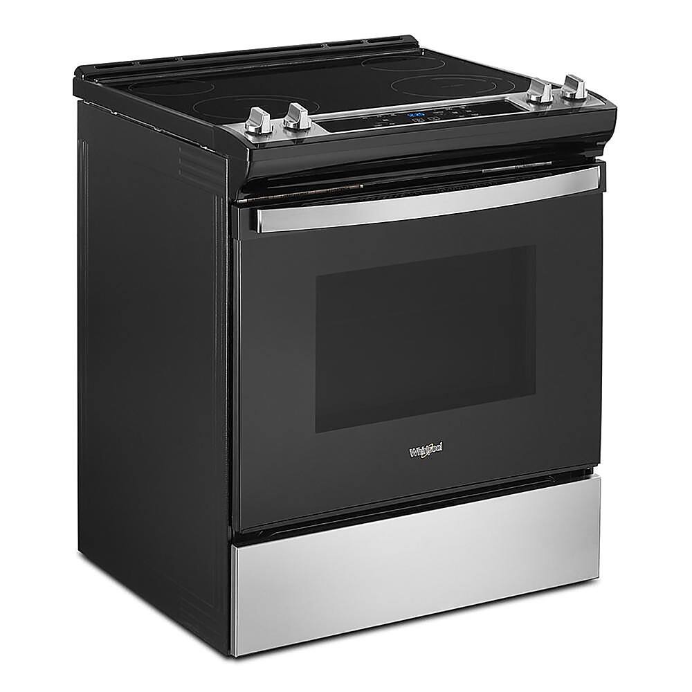 Alt View 15. Whirlpool - 4.8 Cu. Ft. Slide-In Electric Range - Stainless Steel.
