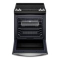 Angle Zoom. Whirlpool - 6.4 Cu. Ft. Freestanding Electric True Convection Range with Air Fry for Frozen Foods - Stainless Steel.