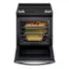Left. Whirlpool - 6.4 Cu. Ft. Freestanding Electric True Convection Range with Air Fry for Frozen Foods - Fingerprint Resistant Stainless Steel.