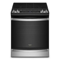 Whirlpool - 5.8 Cu. Ft. Freestanding Gas True Convection Range with Air Fry for Frozen Foods - Stainless steel - Front_Zoom