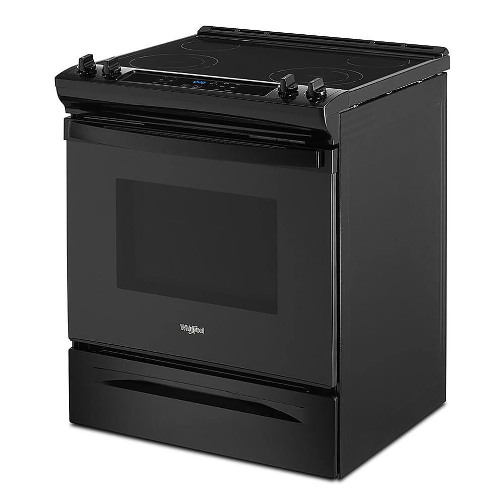 Alt View 17. Whirlpool - 4.8 Cu. Ft. Slide-In Electric Range - Black.