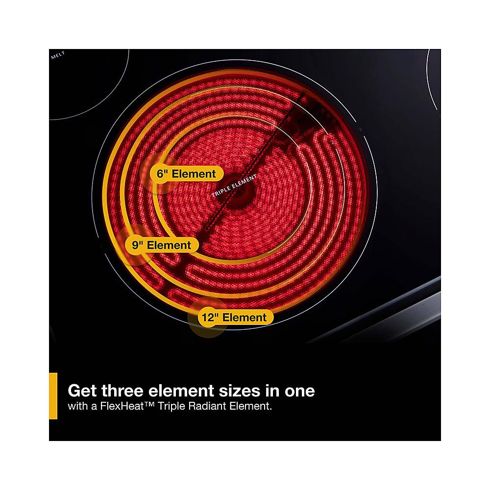 Get three element sizes in one with FlexHeatTM TM Radiant Element. A Triple Radiant Element.