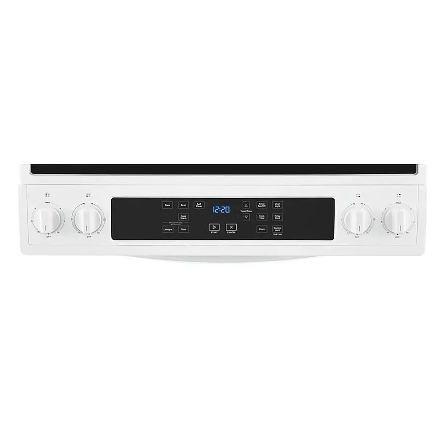 Alt View 18. Whirlpool - 4.8 Cu. Ft. Slide-In Electric Range - White.