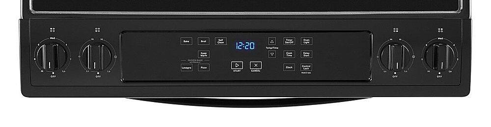 Alt View 17. Whirlpool - 4.8 Cu. Ft. Electric Range - Black.