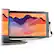 Front. Mobile Pixels - Trio Max Portable LCD Monitor, 14'' Full HD IPS (Single Pack Monitor) - Black.
