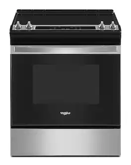 Whirlpool - 30 in. Wide 4 element 4.8 cu. ft. Electric Range - Stainless Steel