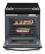 Alt View 14. Whirlpool - 4.8 Cu. Ft. Electric Range - Stainless Steel.
