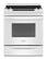 Front. Whirlpool - 4.8 Cu. Ft. Electric Range - White.