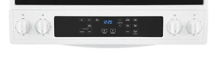 Alt View 18. Whirlpool - 4.8 Cu. Ft. Electric Range - White.