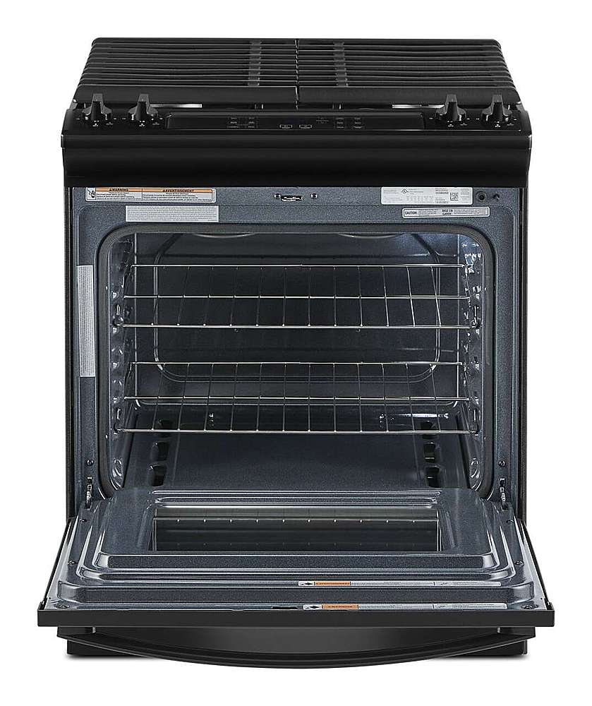 Alt View 13. Whirlpool - 5.0 Cu. Ft. Gas Range with Frozen Bake Technology - Black.