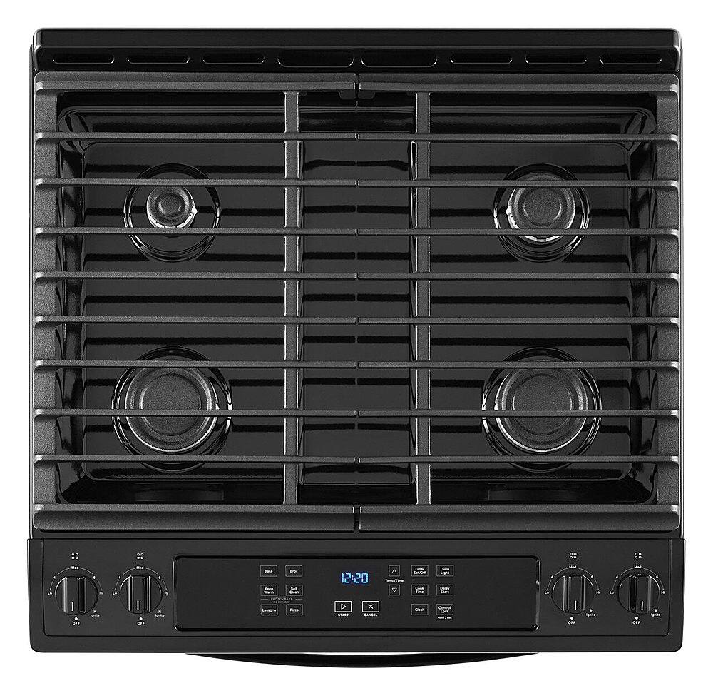 Alt View 15. Whirlpool - 5.0 Cu. Ft. Gas Range with Frozen Bake Technology - Black.