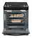 Alt View 12. Whirlpool - 5.0 Cu. Ft. Gas Range with Frozen Bake Technology - Black stainless steel.