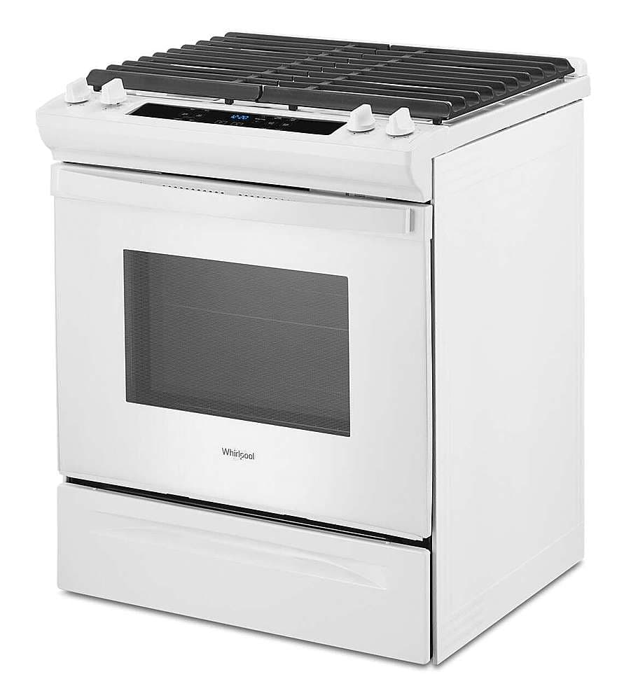 Alt View 12. Whirlpool - 5.0 Cu. Ft. Gas Range with Frozen Bake Technology - White.