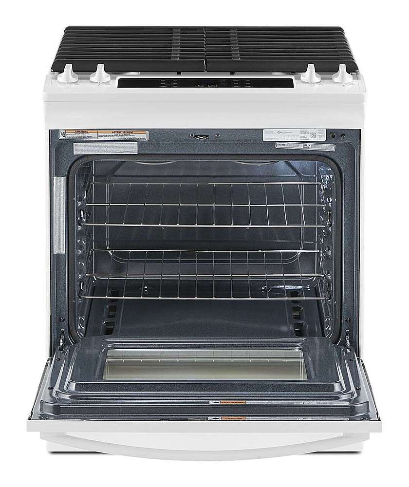 Alt View 13. Whirlpool - 5.0 Cu. Ft. Gas Range with Frozen Bake Technology - White.