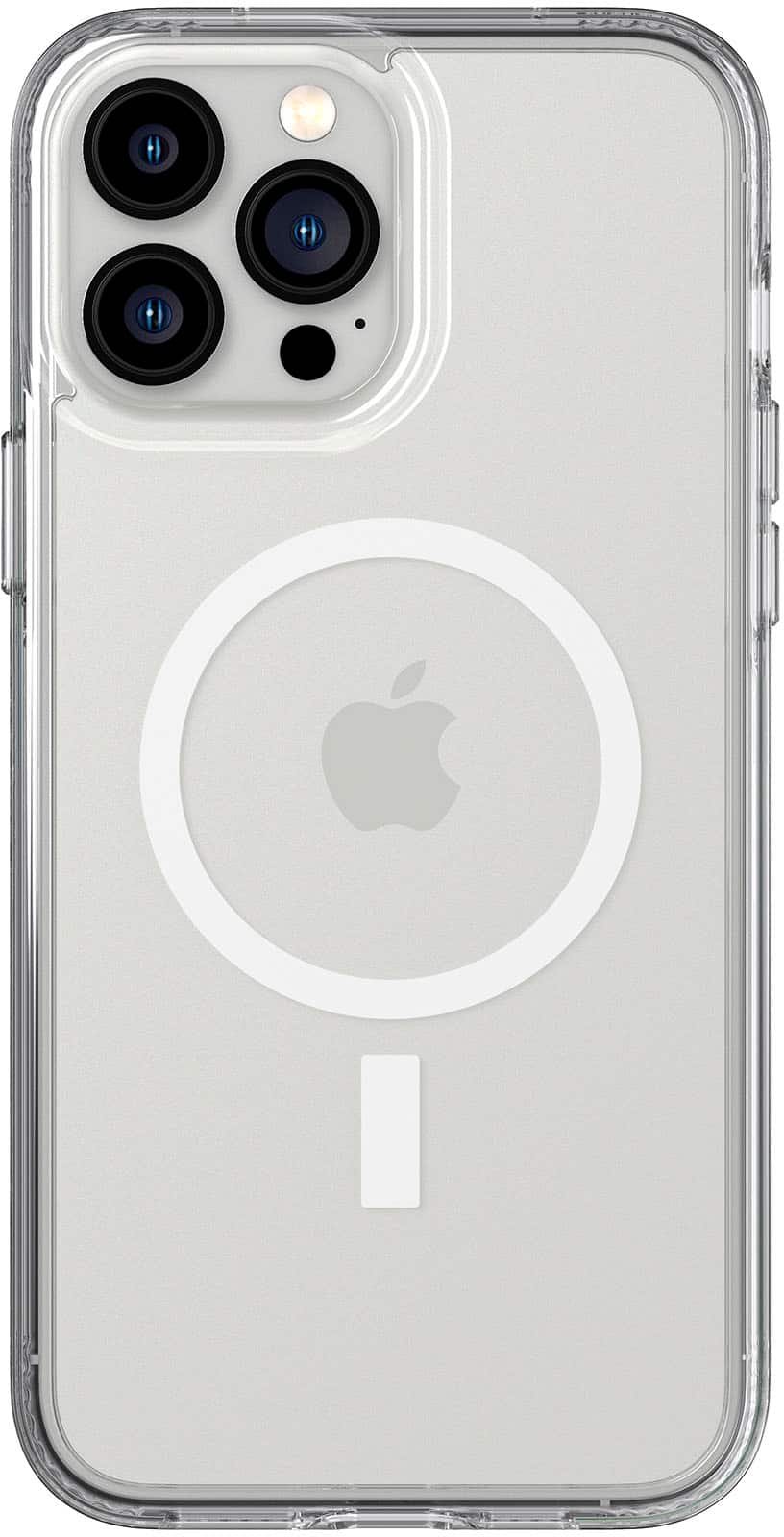 Alt View 1. Tech21 - Evo Clear with MagSafe Case for Apple iPhone 13 Pro Max & iPhone 12 Pro Max - Clear.