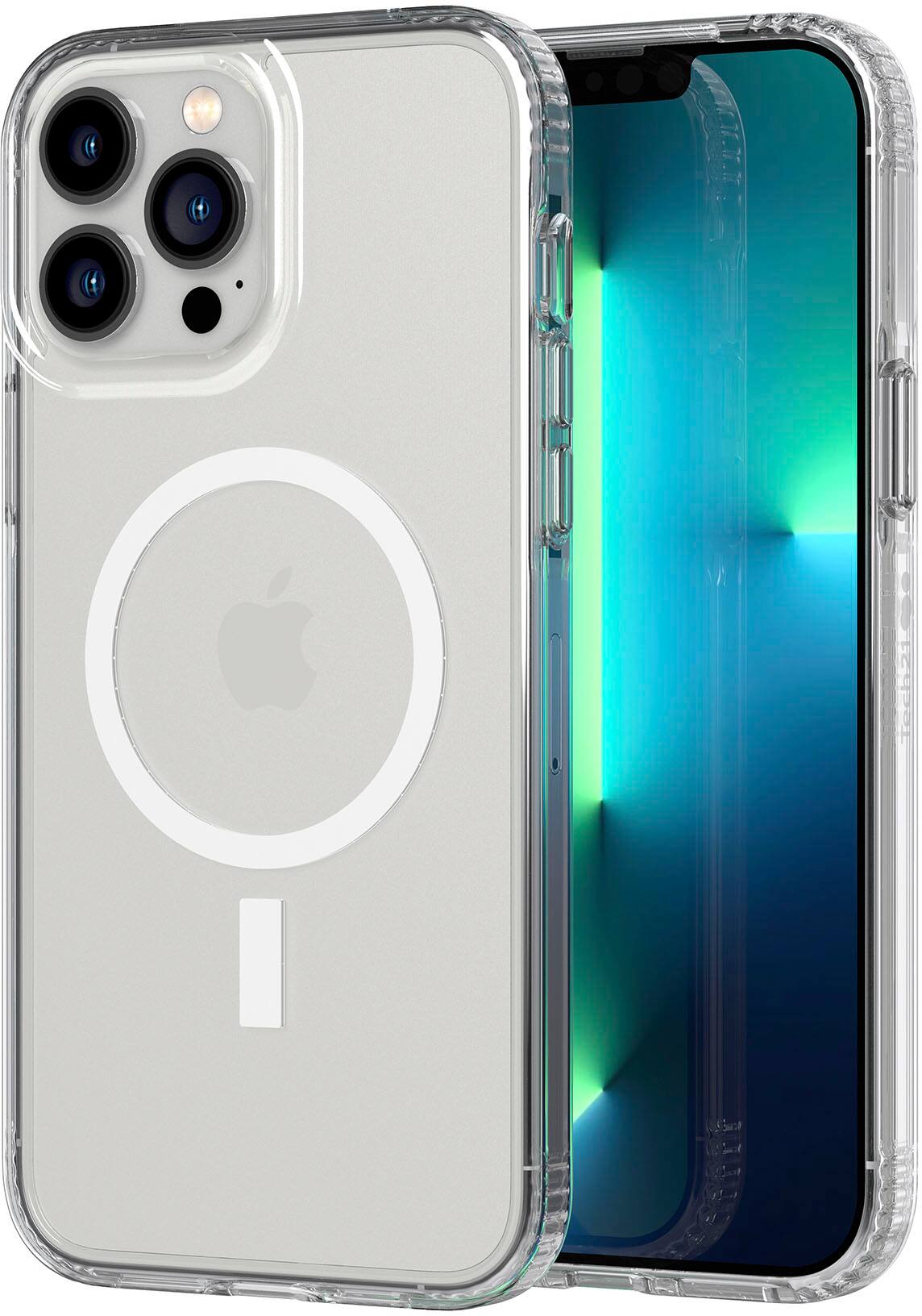 Alt View 2. Tech21 - Evo Clear with MagSafe Case for Apple iPhone 13 Pro Max & iPhone 12 Pro Max - Clear.