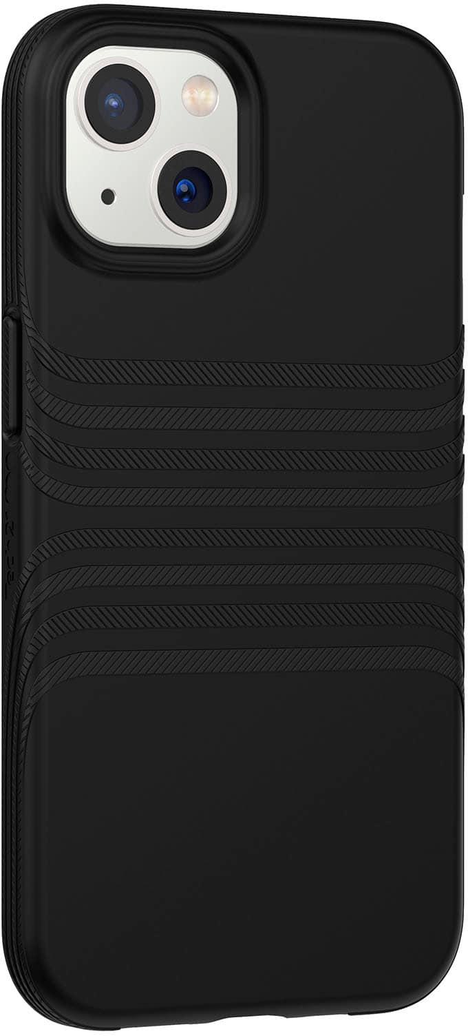 Best Buy: Tech21 EvoTactile Hard Shell Case for Apple iPhone 13 Black ...