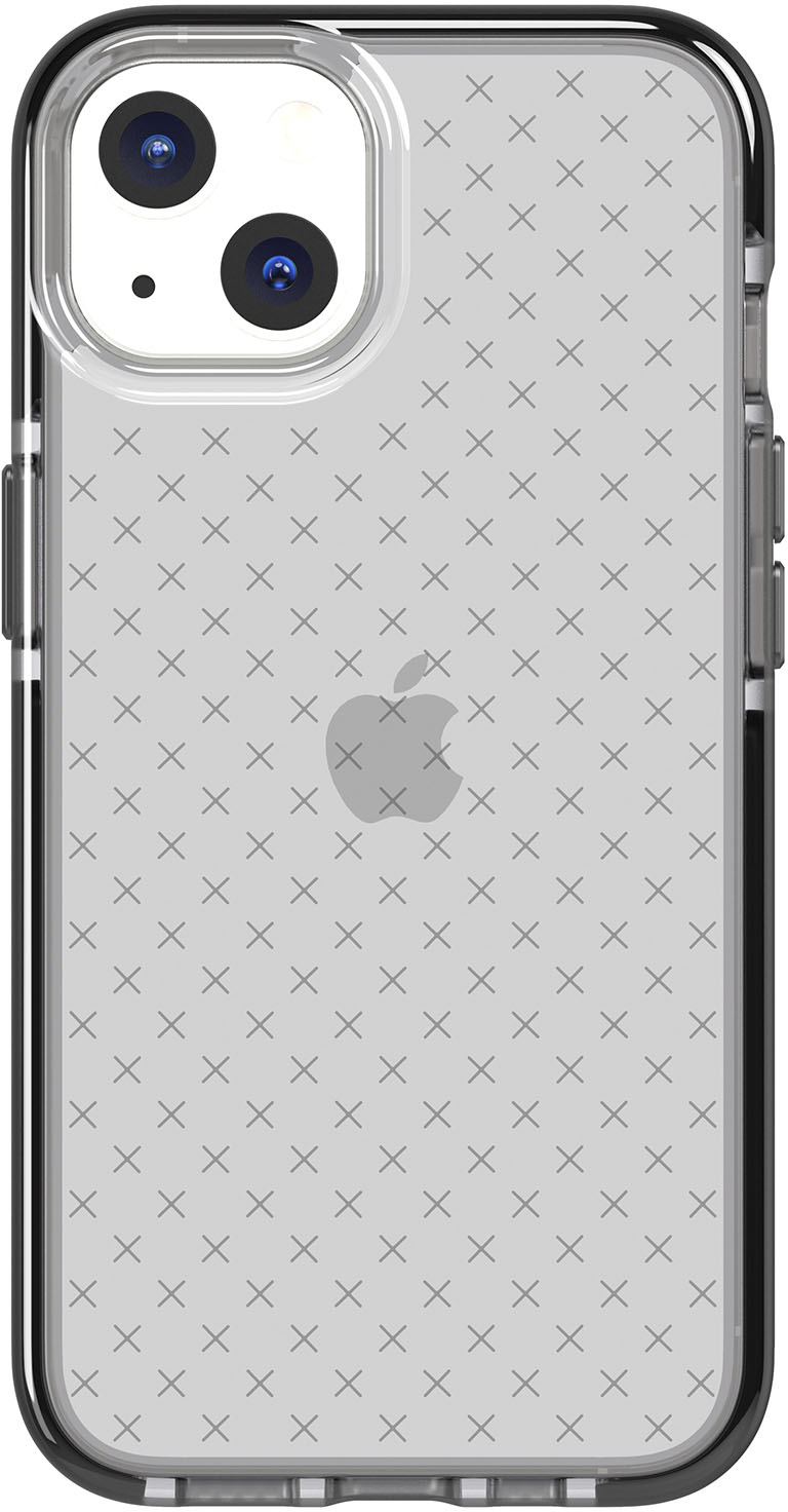 Tech21 - Evo Check Hard Shell Case for Apple iPhone 13 - Smokey/Black