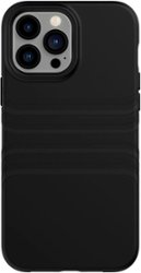 Tech21 - EvoTactile Hard Shell Case for Apple iPhone 13 Pro Max & iPhone 12 Pro Max - Black - Alt_View_Zoom_1