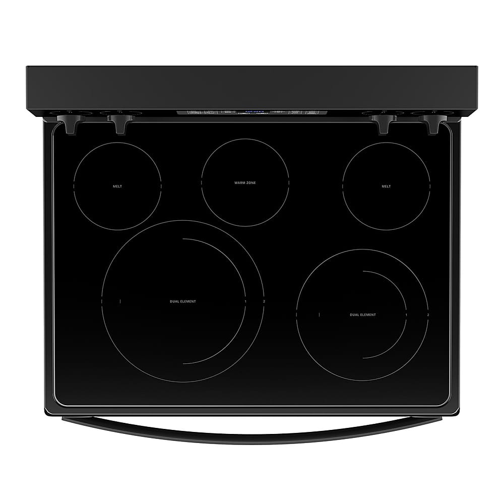 The text on the image reads "Dual Element Black Stove."