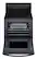 Alt View 13. Whirlpool - 5.3 Cu. Ft. Freestanding Electric Convection Range with Air Fry - Black Stainless.