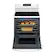 Left. Whirlpool - 5.3 Cu. Ft. Freestanding Electric Convection Range with Air Fry - White.