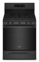 Whirlpool - 5.0 Cu. Ft. Gas Range with Air Fry for Frozen Foods - Black - Front_Zoom