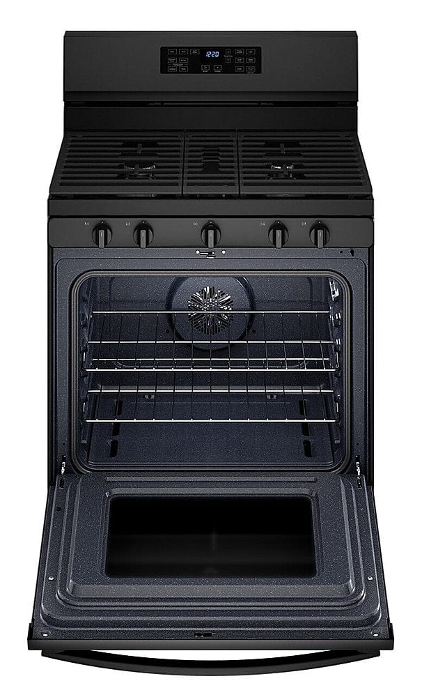 Alt View 1. Whirlpool - 5.0 Cu. Ft. Gas Range with Air Fry for Frozen Foods - Black.