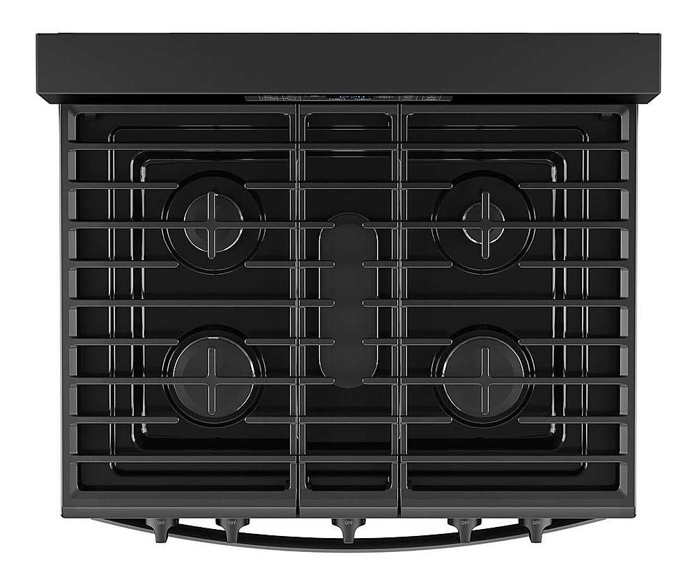 Alt View 16. Whirlpool - 5.0 Cu. Ft. Gas Range with Air Fry for Frozen Foods - Black.