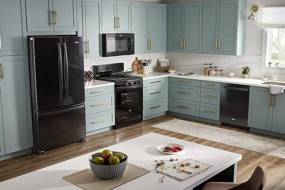 Alt View 20. Whirlpool - 5.0 Cu. Ft. Gas Range with Air Fry for Frozen Foods - Black.