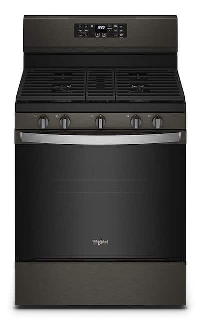 Whirlpool 5.0 Cu. Ft. Gas Burner Range with Air Fry for Frozen